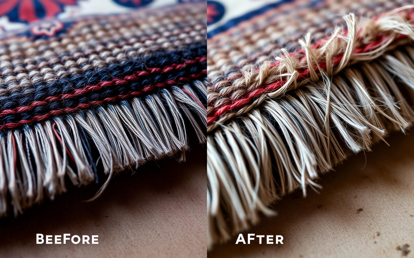 Antes e depois de restauração